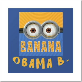 MINIONS USA OBAMA Posters and Art